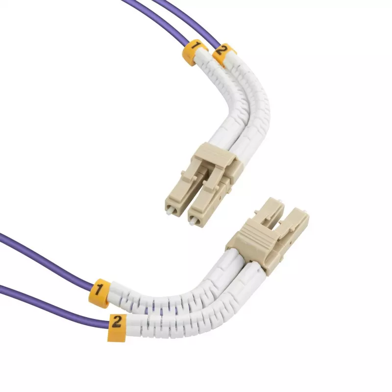 Lanview LVO2318005-FLEX InfiniBand/sklenené vlákno kábel 0,5 m LC LC/LC fialový