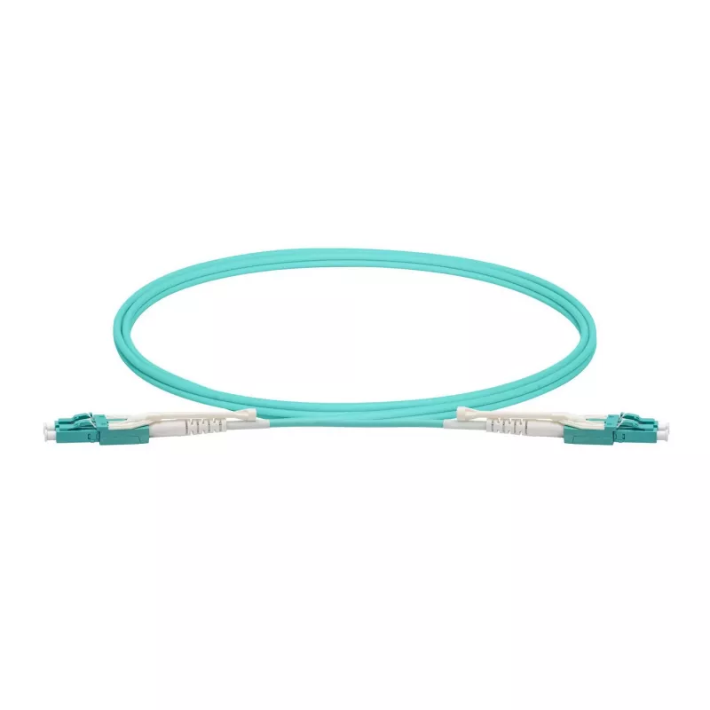 Lanview LVO231802UNI sklenené vlákno kábel OM3 2 m LC modrý