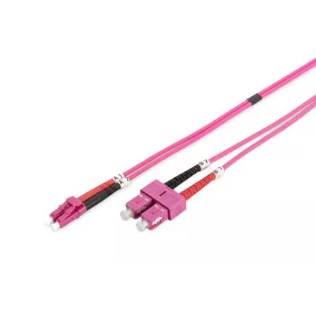 Lanview LVO231814 InfiniBand/optický kábel 2 m 2x SC 2x LC fialová