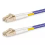 Lanview LVO231819 InfiniBand/optický kábel 10 m 2x LC fialový