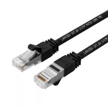 Lanview LV-SFTP6A005B Sieťový kábel čierna 0,5 m S/FTP (S-STP)