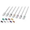 Lanview LV-UTP6A01W Cat6A U/UTP prepojovací kábel, 1 m, biely