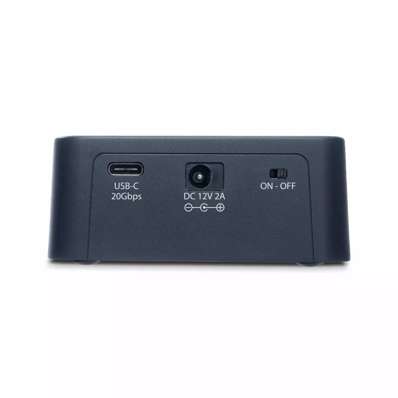 StarTech.com M2-HDD-DUPLICATOR-N1 samostatný duplikátor 1:1 a dok pre disky M.2 NVMe (PCIe), až 90 GB/min, USB-C 20 Gbps, dvojslotový, v súlade s TAA