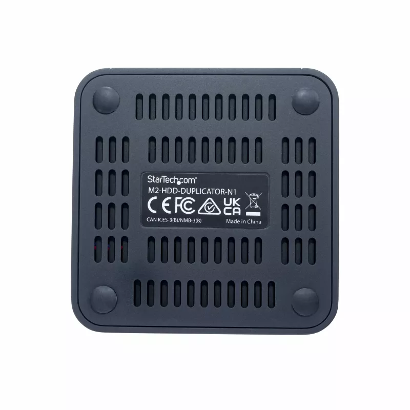 StarTech.com M2-HDD-DUPLICATOR-N1 samostatný duplikátor 1:1 a dok pre disky M.2 NVMe (PCIe), až 90 GB/min, USB-C 20 Gbps, dvojslotový, v súlade s TAA
