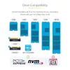 StarTech.com M2-HDD-DUPLICATOR-N1 samostatný duplikátor 1:1 a dok pre disky M.2 NVMe (PCIe), až 90 GB/min, USB-C 20 Gbps, dvojslotový, v súlade s TAA