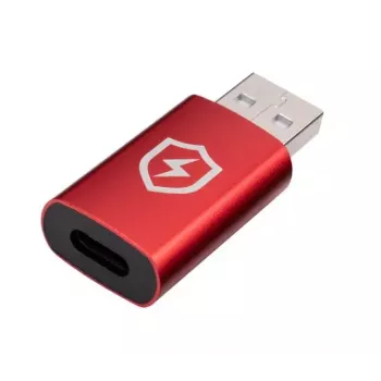 Káblový prepínač MicroConnect MC-ACADAP-SC USB-A na USB-C červený