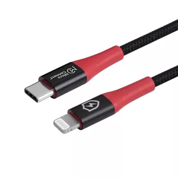 Microconnect MC-CLIGHTNING-SC Lightning kábel 1,5 m čierny