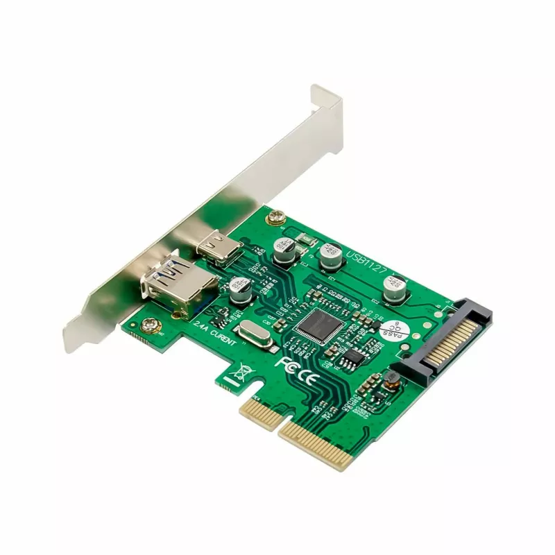 Microconnect MC-PCIE-ASM1142-CA rozširujúca karta/adaptér interný USB 3.2 Gen 1 (3.1 Gen 1)
