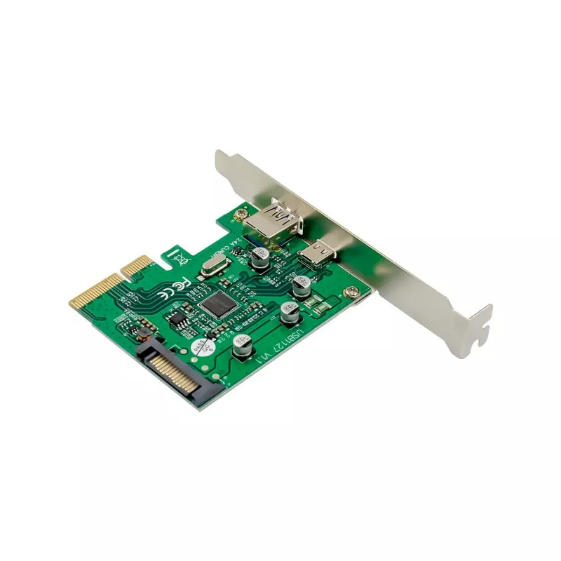 Microconnect MC-PCIE-ASM1142-CA rozširujúca karta/adaptér interný USB 3.2 Gen 1 (3.1 Gen 1)