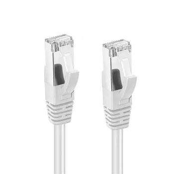 Microconnect MC-SFTP6A005W sieťový kábel biely 0,5 m Cat6a S/FTP (S-STP)