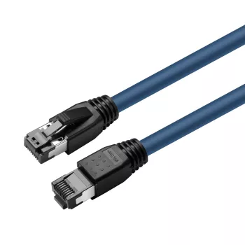 Microconnect MC-SFTP802B sieťový kábel modrý 2 m Cat8.1 S/FTP (S-STP)