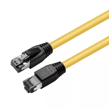 Microconnect MC-SFTP802Y sieťový kábel žltá 2 m Cat8.1 S/FTP (S-STP)