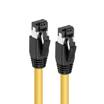 Microconnect MC-SFTP8075Y sieťový kábel žltý 7,5 m Cat8.1 S/FTP (S-STP)