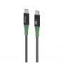 Microconnect MC-SMART USB-C-C-01 USB kábel USB 2.0 1 m USB C čierny, zelený