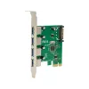 Microconnect MC-USB3.0-T4B rozširujúca karta/adaptér interný USB 3.2 Gen 1 (3.1 Gen 1)
