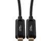 Microconnect MC-USB3.1C15OP USB kábel USB 3.2 Gen 2 (3.1 Gen 2) 15 m USB C čierny