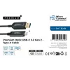 Microconnect MC-USB3.2CA5OP USB kábel USB 3.2 Gen 2 (3.1 Gen 2) 5 m USB A USB C čierny
