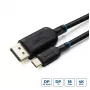 Microconnect MC-USBCDP2 video kábel adaptér 2 m USB Type-C DisplayPort čierny