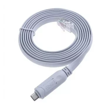 Microconnect MC-USBCETHM USB kábel 1,8 m USB A RJ-45 čierny
