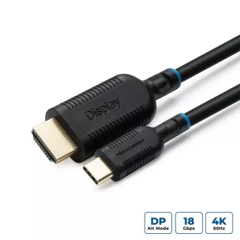 Microconnect MC-USBCHDMI5 video kábel adaptér 5 m HDMI Type-A (štandard) USB Type-C čierna