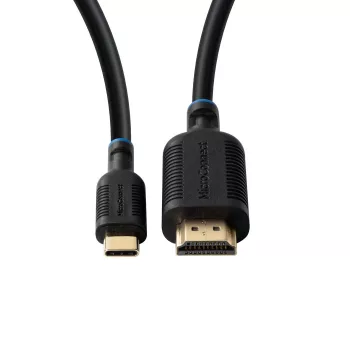 Microconnect MC-USBCHDMI5 video kábel adaptér 5 m HDMI Type-A (štandard) USB Type-C čierna