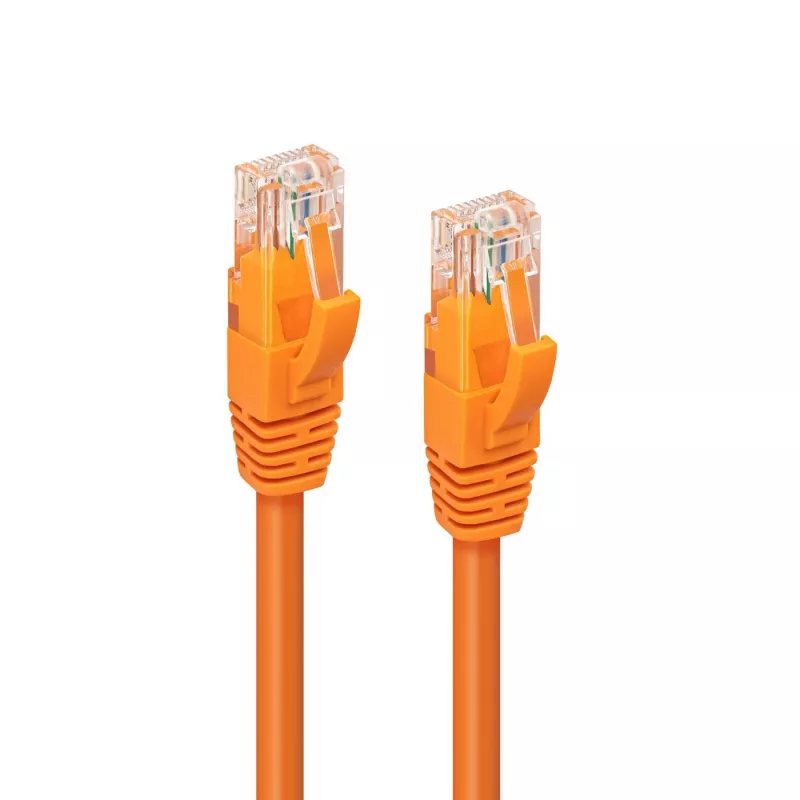 Microconnect MC-UTP6A005O sieťový kábel oranžový 0,5 m Cat6a U/UTP (UTP)