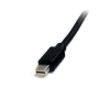 StarTech.com MDISP2M kábel Mini DisplayPort 1.2, M/M, 2 m, 4K x 2K Ultra HD, kompatibilný s Thunderbolt 2, čierny
