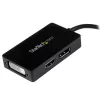 StarTech.com cestovný A/V adaptér: 3-in-1 Mini DisplayPort na DisplayPort, DVI alebo HDMI konvertor