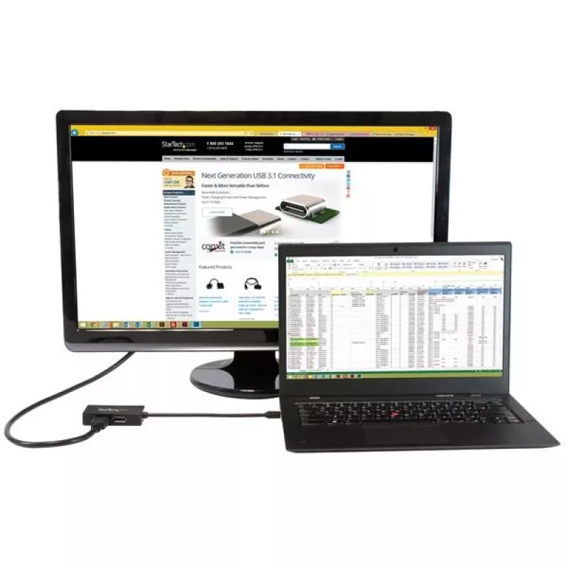 StarTech.com cestovný A/V adaptér: 3-in-1 Mini DisplayPort na DisplayPort, DVI alebo HDMI konvertor