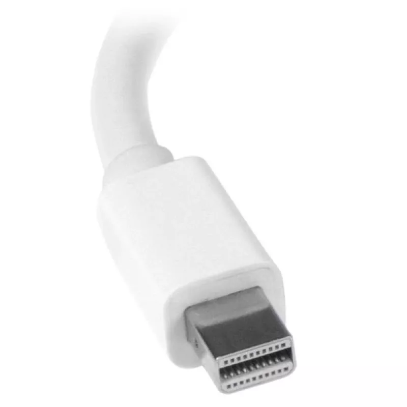 StarTech.com cestovný A/V adaptér: 2-in-1 Mini DisplayPort na HDMI alebo VGA konvertor - biely
