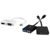 StarTech.com cestovný A/V adaptér: 2-in-1 Mini DisplayPort na HDMI alebo VGA konvertor - biely