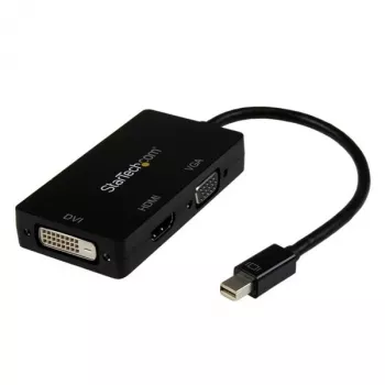 StarTech.com cestovný A/V adaptér: 3-in-1 Mini DisplayPort na VGA DVI alebo HDMI konvertor