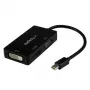 StarTech.com cestovný A/V adaptér: 3-in-1 Mini DisplayPort na VGA DVI alebo HDMI konvertor