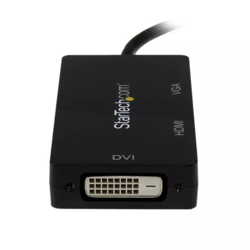 StarTech.com cestovný A/V adaptér: 3-in-1 Mini DisplayPort na VGA DVI alebo HDMI konvertor