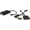 StarTech.com cestovný A/V adaptér: 3-in-1 Mini DisplayPort na VGA DVI alebo HDMI konvertor