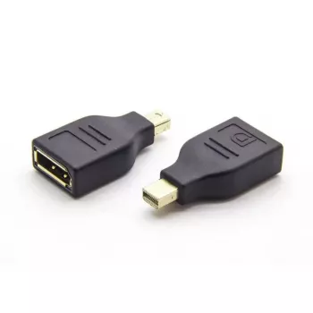 Microconnect MDPMDPF káblový adaptér Mini DisplayPort DisplayPort čierna