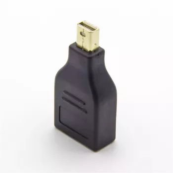 Microconnect MDPMDPF káblový adaptér Mini DisplayPort DisplayPort čierna