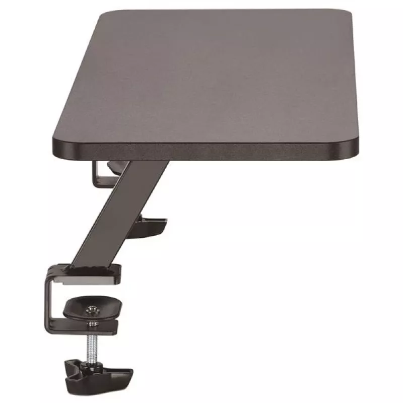 StarTech.com MNRISERCLMP podstavec pod monitor s upínaním na stôl, stolový držiak, extra široký 65 cm (25,6 palca), pre monitory do 32 palcov, čierny