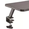 StarTech.com MNRISERCLMP podstavec pod monitor s upínaním na stôl, stolový držiak, extra široký 65 cm (25,6 palca), pre monitory do 32 palcov, čierny