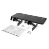 StarTech.com MNRISERCLMP podstavec pod monitor s upínaním na stôl, stolový držiak, extra široký 65 cm (25,6 palca), pre monitory do 32 palcov, čierny