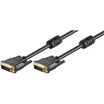 Microconnect MONCC2F DVI kábel 2 m DVI-D čierny
