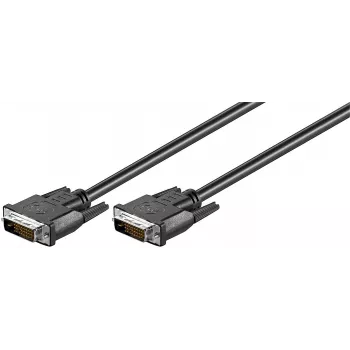 Microconnect MONCC5 DVI kábel 5 m DVI-D DVI-D (DL) čierny