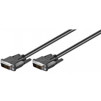 Microconnect MONCCS2 DVI kábel 2 m DVI-D čierny