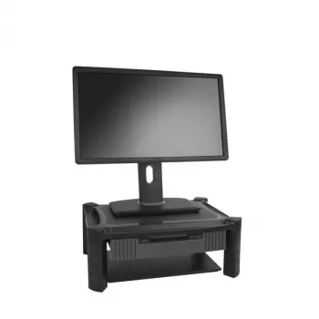 StarTech.com stojan na monitor - zásuvka - výškovo nastaviteľný, samostatne stojaci, 10 kg, 33 cm (13