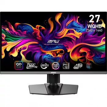 MSI MPG 271QRX QD-OLED monitor 67,3 cm (26,5 inch) 2560 x 1440 pixelov Wide Quad HD čierny