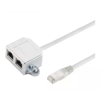 Microconnect MPK418 sieťový kábel čierny 0,15 m Cat5e F/UTP (FTP)