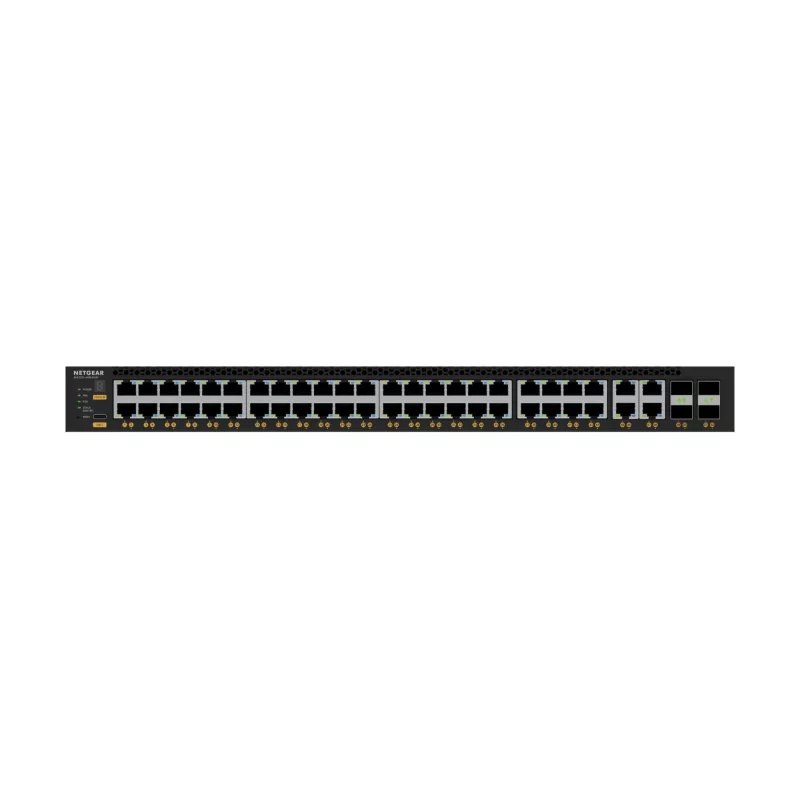 NETGEAR M4350-44M4X4V Managed L3 2.5G Ethernet (100/1000/2500) Power over Ethernet (PoE) 1U čierna