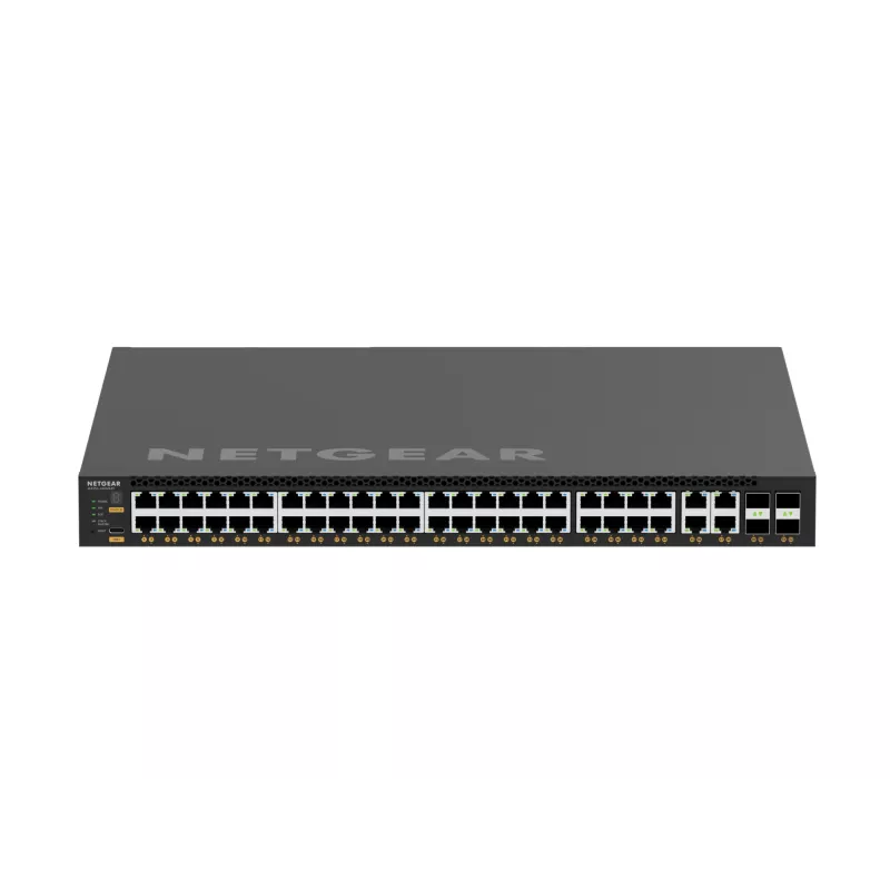 NETGEAR M4350-44M4X4V Managed L3 2.5G Ethernet (100/1000/2500) Power over Ethernet (PoE) 1U čierna