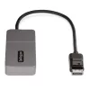 StarTech.com 3-port MST hub - DisplayPort na 3x HDMI, trojitý 4K 60Hz monitory, DP 1.4 multi-monitor video adaptér, 30cm integrovaný kábel, USB napájaný, len Windows