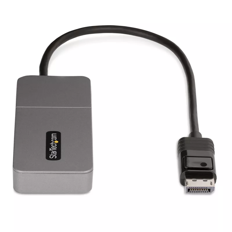 StarTech.com 3-port MST hub - DisplayPort na 3x HDMI, trojitý 4K 60Hz monitory, DP 1.4 multi-monitor video adaptér, 30cm integrovaný kábel, USB napájaný, len Windows